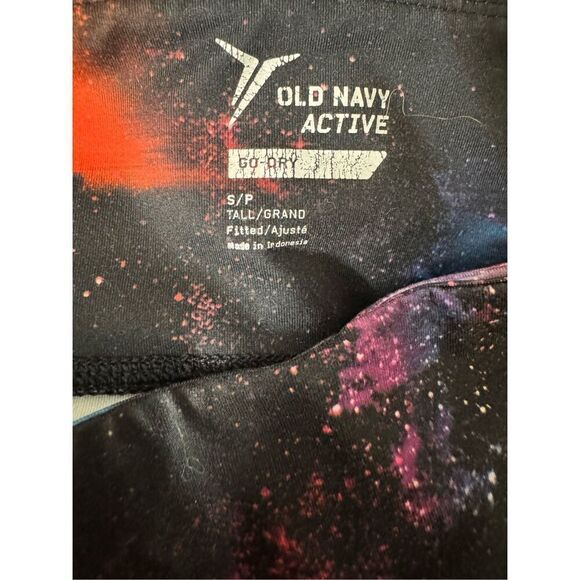 Old navy galaxy work out leggings - Picture 4 of 10